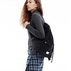 페넥 DRAWSTRING BACKPACK - BLACK