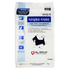  닥터도비 치주질환과 치석관리 기능성 사료, 2kg, 3개, 2000g, 3개 