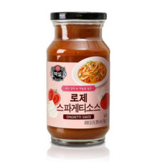 백설 로제 스파게티소스, 610g, 6개