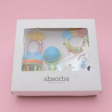 [현대백화점]압소바 옥수수사출딸랑이세트 AOB36701, 견본색, 없음