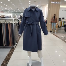 더아이잗 트렌치형 박시모직코트(IKAP0CT75-420)