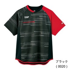 탁구의류 20년 일본 오리지널 TSP남녀 통용 라운드넥 탁구 짧은소매 유니폼 통기성 퀵드라이