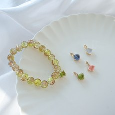 귀걸이재료마름모