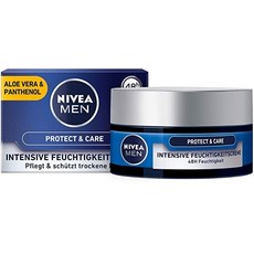 [독일] Nivea Men Protect & Care Moisturising Cream Nourishes the Skin with Aloe Vera and Panthenol and, 3