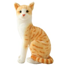 스토리원 리얼 고양이 인형, 치즈(섰냥), 25cm, 1개 치즈(섰냥), 25cm