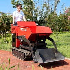  데굴데굴 청소기 먼지 털 제거 신제품 미니 덤퍼 유압 크롤러 트랙 차량 소형 트럭 미니 500kg 800kg 1000kg 1 톤 3, VT-500C 