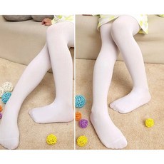 아동흰색무지팬티스타킹