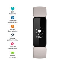 핏빗 Fitbit 인스파이어 2 스마트 트래커 스마트밴트 정품보장, Lunar White