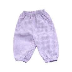 베비코코 아동 키즈 체크 주름바지