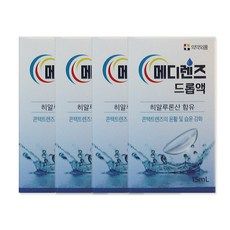 메디렌즈 습윤액 드롭액 15ml, 4개