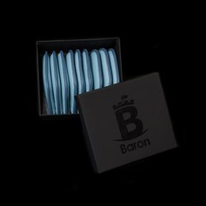  바론골프 베이직 아이언 커버 바론블루 (자석타입), 1개 