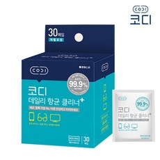 코디 데일리 항균 클리너 티슈 120개, 600개