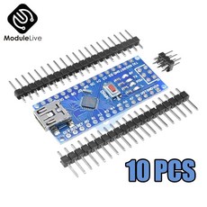 10Pcs/Lot Mini USB CH340 Nano 3.0 Atmega328P Atmega328 컨트롤러 보드 아두이노용 MEG3208 V3.0 5V 16M 드라이버 모듈board =usb ch340usb 미니 usb AliExpress, 없음