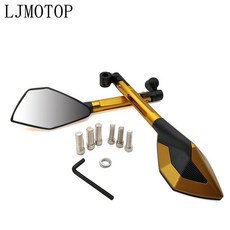 273365 / Bmw r1200s r1200st r1150rt f650cs r1100s r1150r s1000rr cnc 오토바이 미러 모토 백미러 사이드 미러 액세서리, Gold