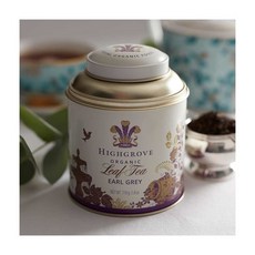포트넘 앤 메이슨 틴 하이그로브 얼 그레이 110g Fortnum & Mason Highgrove Organic Earl Grey Tea Caddy, 1개