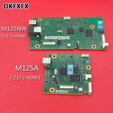 HP 레이저 프로 MFP용 정품 CZ172-60001 CZ173-60001 포매터 보드 M125A 125A M125 M125NW 125NW 로직 메인 보드 신제품, 2) M125A Original New