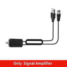 Kebidumei 안테나 TV 디지털 4k 실내 고이득 증폭 부스터 위성 수신기 마일 공중, [05] only Amplifier, 05 빨간_01 CHINA, 06 Tv Amplifier