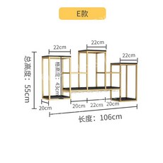 양주 와인 거치대 장식장 선반 벽 진열장 랙, B. 106x20x55골드+블랙보드