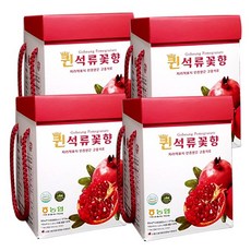 국내산 고흥 석류즙 퀸석류꽃향 정제수 비트 혼합, 40개, 80ml