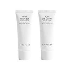 에스네이처 아쿠아 365 유브이 선크림 40ml+40ml, 2개