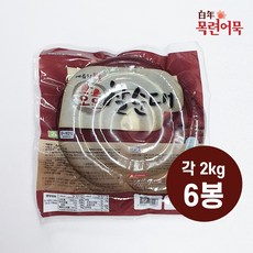 업소용 호호 찰순대 2kg X 6ea 대용량 분식용 순대볶음 당면순대, 6개