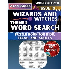 (영문도서) Wizards and Witches - Themed Word Search - Fun & Educational Puzzles for Kids ... Paperback, Puzzlewhiz, English, 9798330500116