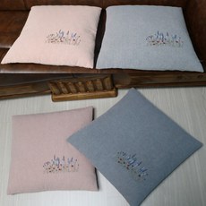 그린하트메밀꽃방석