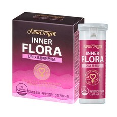 뉴오리진 이너플로라 170mg 30캡슐 여성 질유산균 프로바이오틱스, 2개