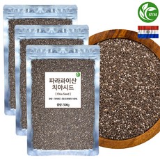 신영몰 치아시드 치아씨드 파라과이산, 3개, 500g