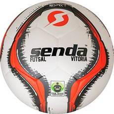 SENDA Vitoria 매치 Futsal 볼 공정 Trade 인증된 레드/ 그레이 사이즈 4