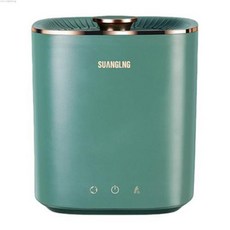 Suanglng 휴대용 미니 세탁기 소형 속옷 양말 청소 원 키 스타트 가정 여행용 25L 용량, 7) Green UK, Green