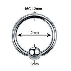 순금코피어싱링