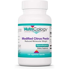 Nutricology 뉴트리콜로지 수정된 시트러스 펙틴 MCP Modified Citrus Pectin 120베지캡슐, 1세트, 1세트, 120개