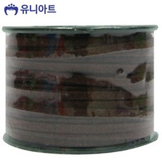 지니로드_뚠뚠샵유니아트 (끈) 롤 샤무드끈 (소) (진갈색) 만들기재료 공예재료 만들기용품 다용도줄 줄부재시 문자