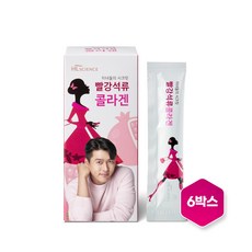 에이치엘사이언스 현빈 빨강석류 콜라겐, 6박스, 28g x15포