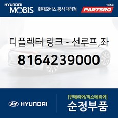 선루프 디플렉터 링크 좌측 (8164239000) 그랜저XG 아반떼XD 라비타 테라칸 트라제XG 현대모비스 부품 공식대리점