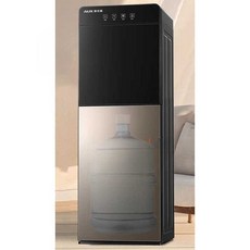 생수통 냉온수기 스탠드형 페트병 물통 소형 디스펜서 스마트, 웜 그레이 금속 패널