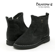 [갤러리아] 베어파우베어파우(BEARPAW) 여성 키높이 가죽 [밴딩] 첼시부츠 BIANCA charcoal (K3366049LC)