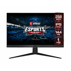 게임용모니터 MSI G241 인치 HD 144Hz 주사율 IPS LED LCD 게이밍 모니터 디스플레이 AMD FreeSync 눈부심 방지 프레임리스 디자인 백라이트 휴대용