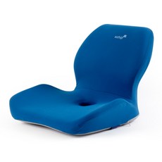 사무실 의자 등받이 쿠션 방석 이지포유 이지힙, 블루 컬러