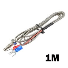 디지털 온도 컨트롤러 K 타입 M6 프로브 열전대 센서 조절기 열 냉각 제어 -60 ~ 500 도 5V 12V 220V, Cable, 1개