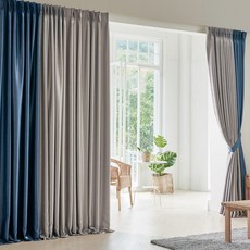 까사리빙나비주름암막커튼