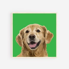 반려견양모펠트액자