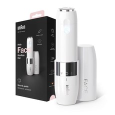 브라운 미니 face 헤어 리무버 FS1000 여성제모기, 단일옵션, 기본