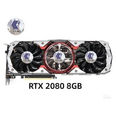 NVIDIA GeForce RTX 2080 8GB RTX 2080 슈퍼 8GB RTX 2080 Ti 그래픽 카드 GPU Video 카드 데스크탑 PC 11GB 12nm 중고