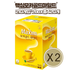 Maxim 맥심 모카골드 마일드 420T, 12kg, 210개입, 2박스