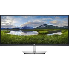 컴퓨터 모니터 게이밍 사무용 Dell 34인치 울트라와이드 WQHD와이드 쿼드 고화질 커브드 USBC 모니터P3421W 3440 x 1440 60Hz 3800R 곡률 10억 7