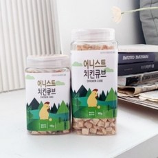 어니스트 치킨 큐브 반려동물 동결건조간식 100g, 닭가슴살, 1개