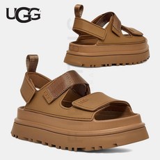 어그 미국UGG 샌들 슬리퍼 골든글로우 플랫폼 Goldenglow 브라운