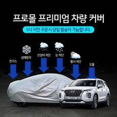 프로몰 팰리세이드 열차단 프리미엄 바디커버 차량커버 RV XXL 차량용, 타사이즈 RV XL